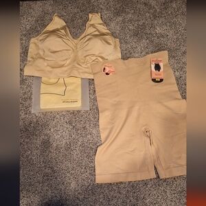 NWT 2 Piece Shapermint High Waist Shaper and Everyday Bra